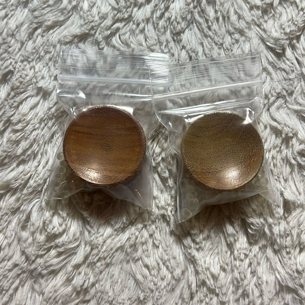 Wood plugs multiple gauges available NEW